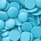 2.5lb Merckens Light Blue Chocolate Candy Melts for Coating Dipping Drizzling Baking and Decorating